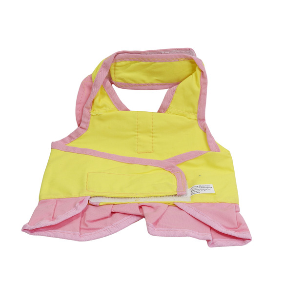 Doggles Yellow/Pink Spring Dress Dog Harness - Size Small - Picture 3 of 3